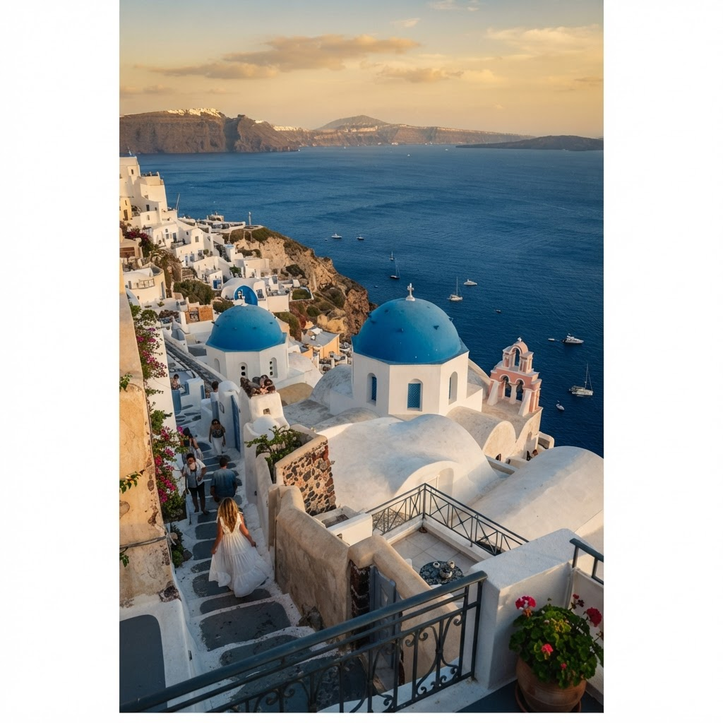 Santorini, Yunani